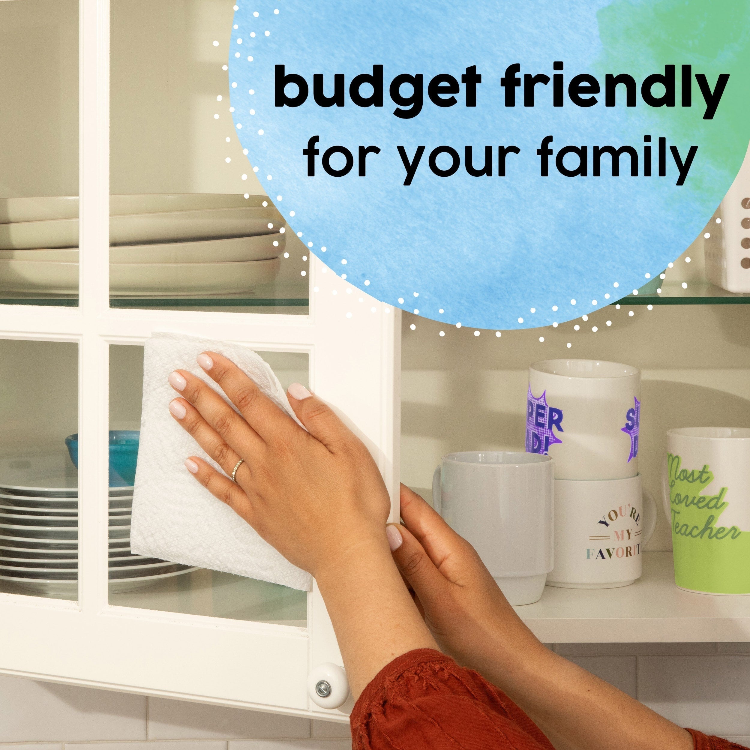 Bounty Essentials Select-A-Size Sheets, Paper Towels, 2-Ply