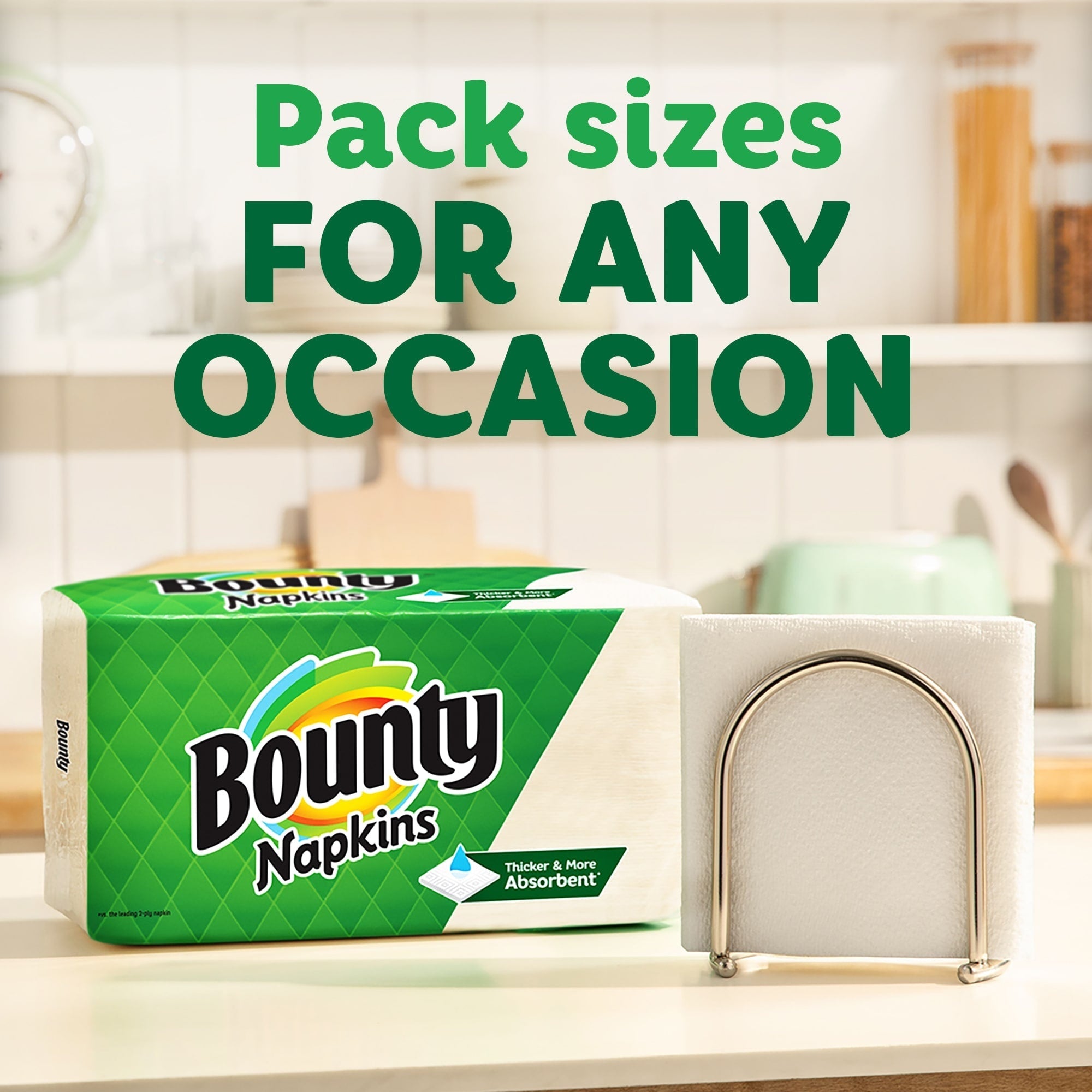 Bounty Paper Napkins, 12.1" x 12"