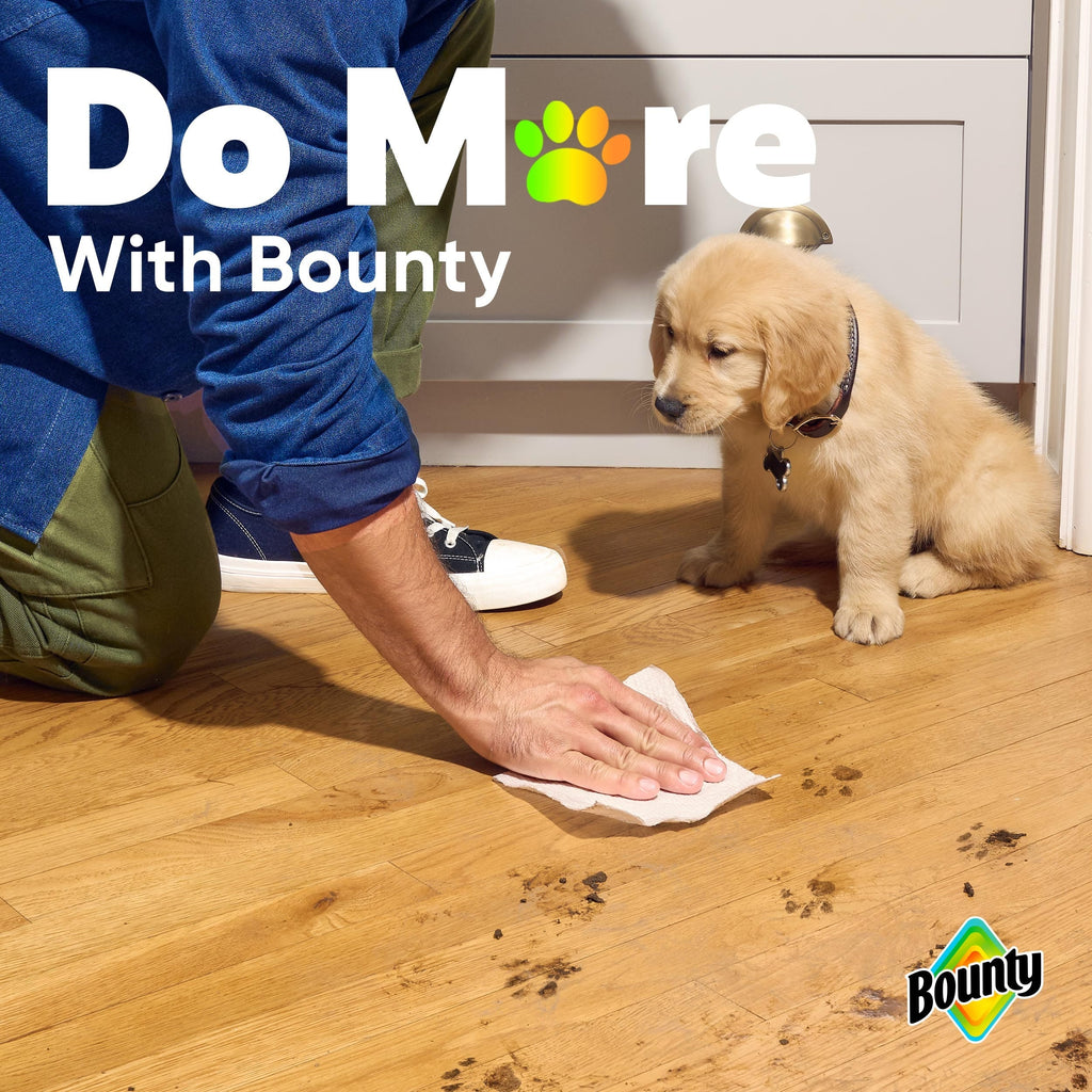 Bounty Prints Sheets, Paper Towels, Patented 3D Technology