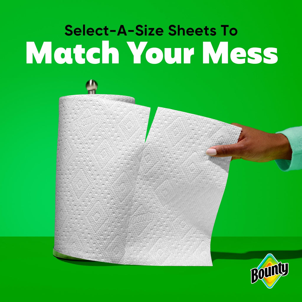 Bounty Select-A-Size Sheets, Paper Towels, Customizable Sheet Sizes