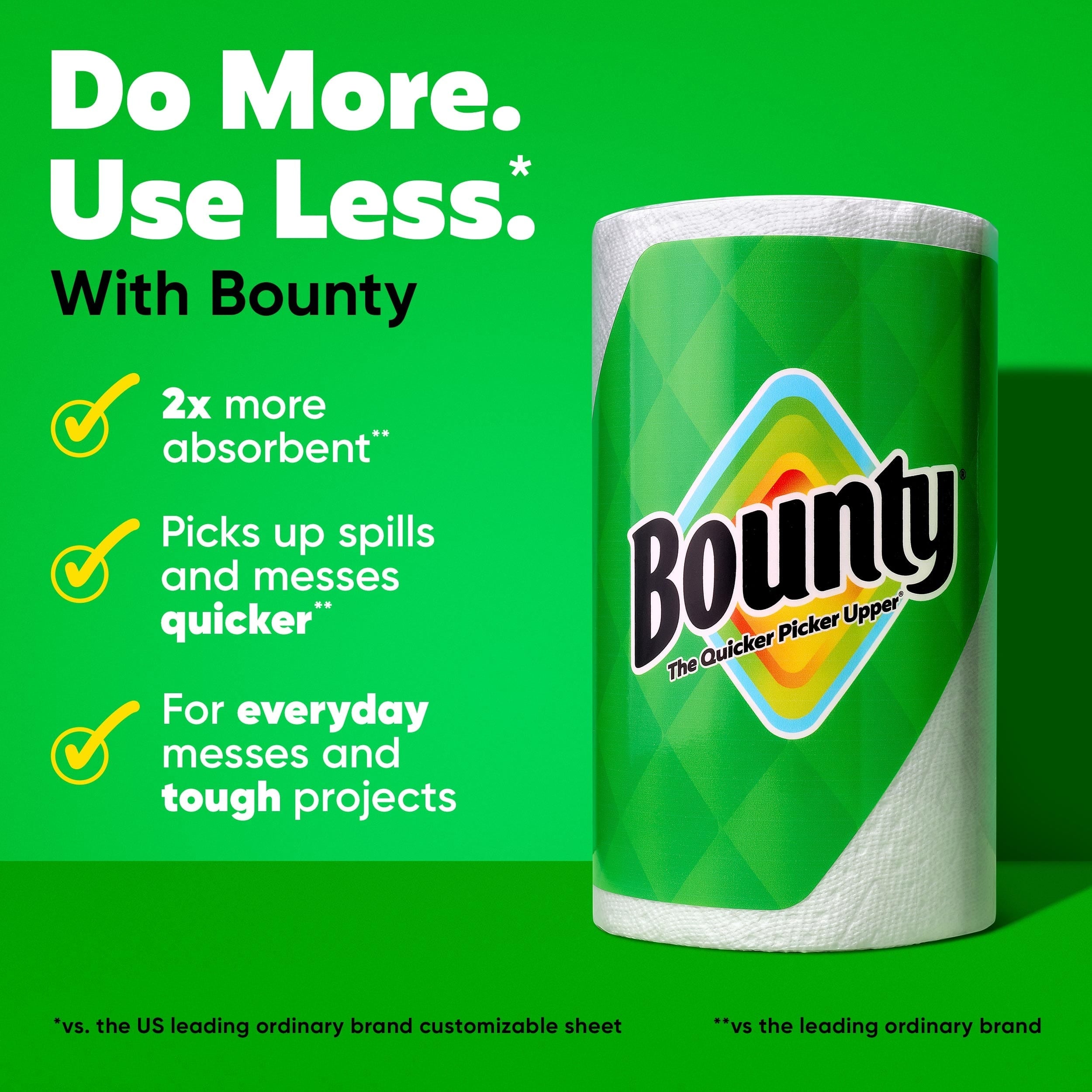 Bounty Select-A-Size Sheets, Paper Towels, Customizable Sheet Sizes